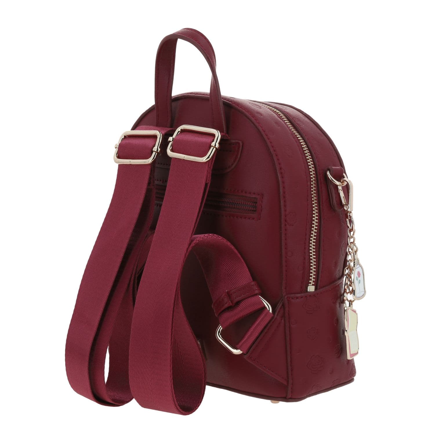 Mochila escolar para niña Princesas by Chenson magenta con múltiples bolsillos 5