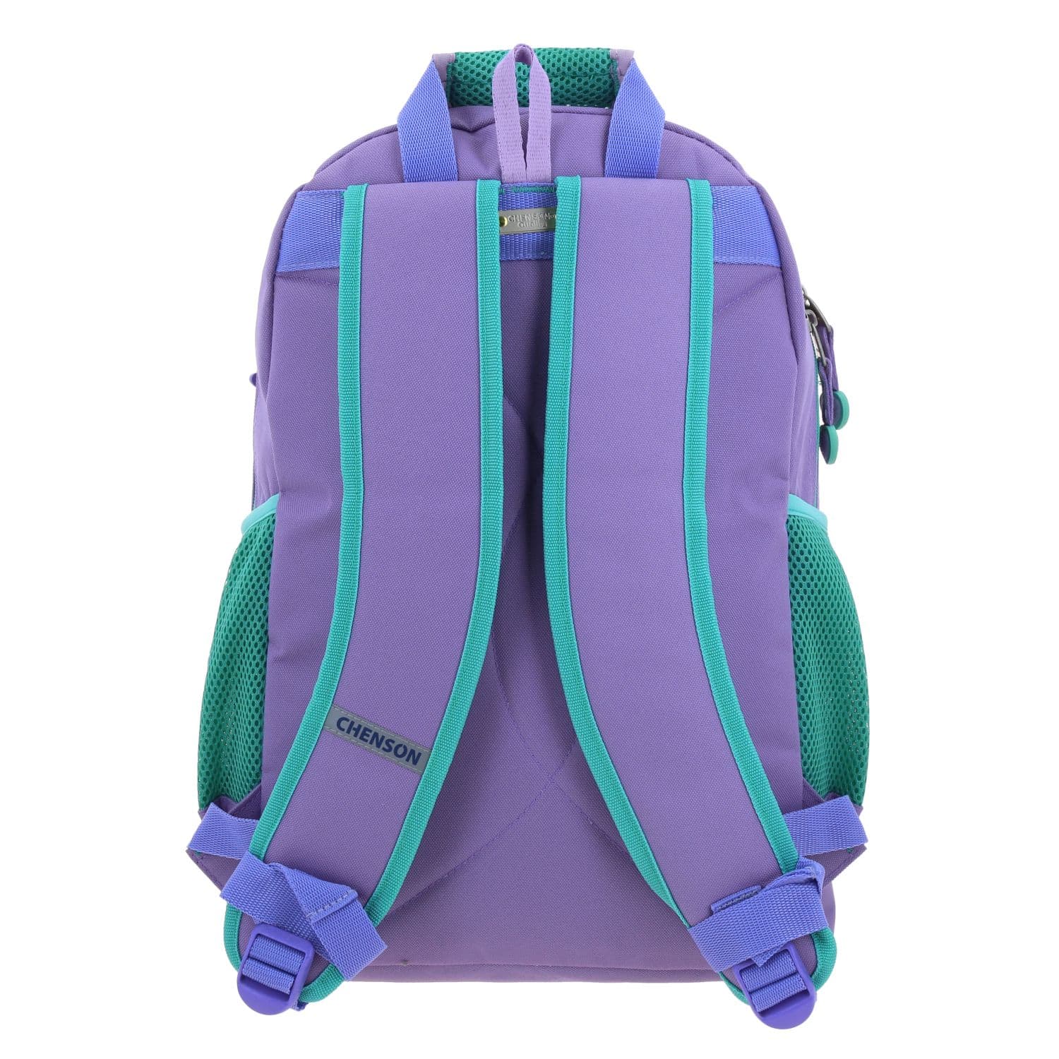 Mochila escolar para niña Princesas by Chenson color violeta divertida y segura 4