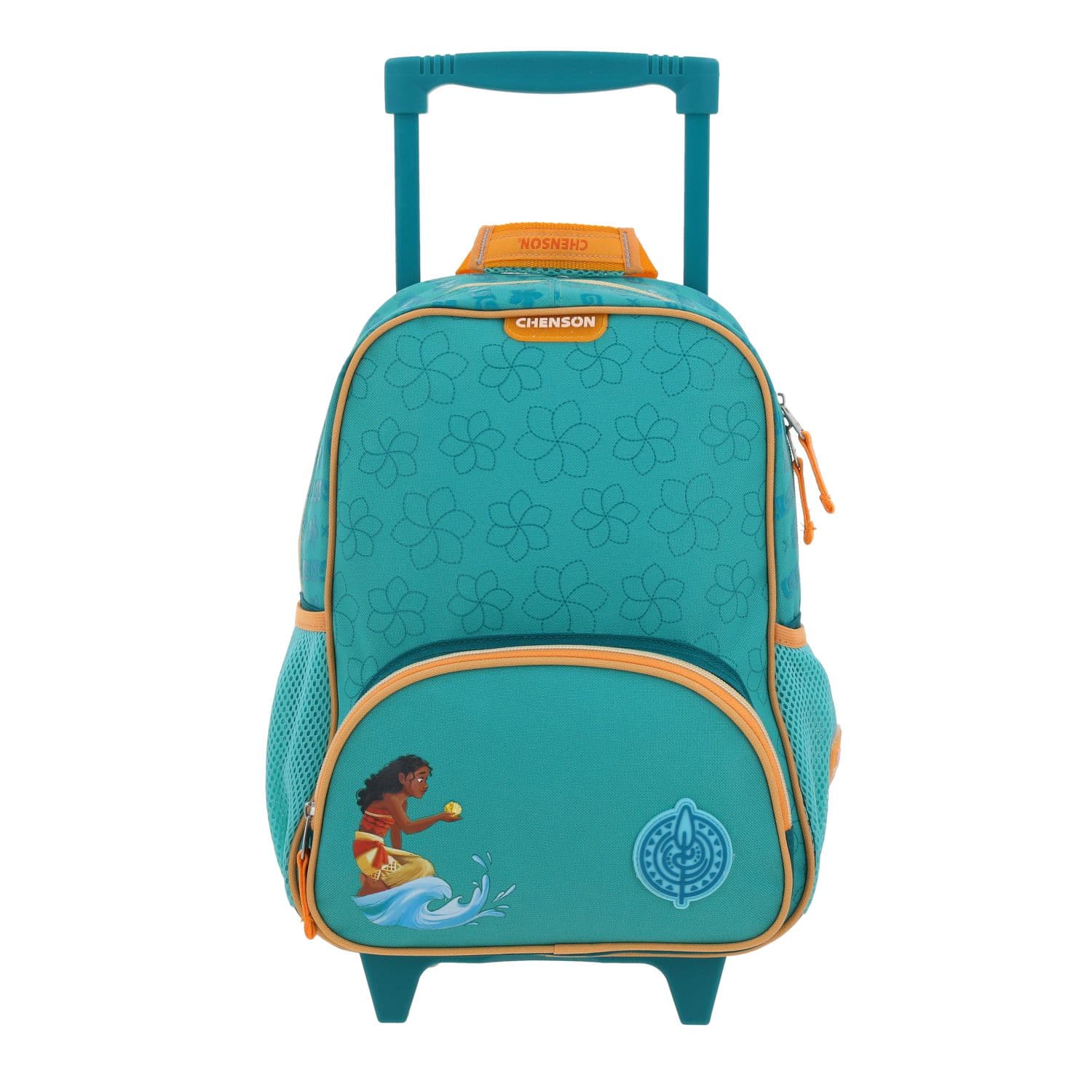 Mochila con Ruedas Princesas by Chenson Turquesa para Niña - Divertida y Segura