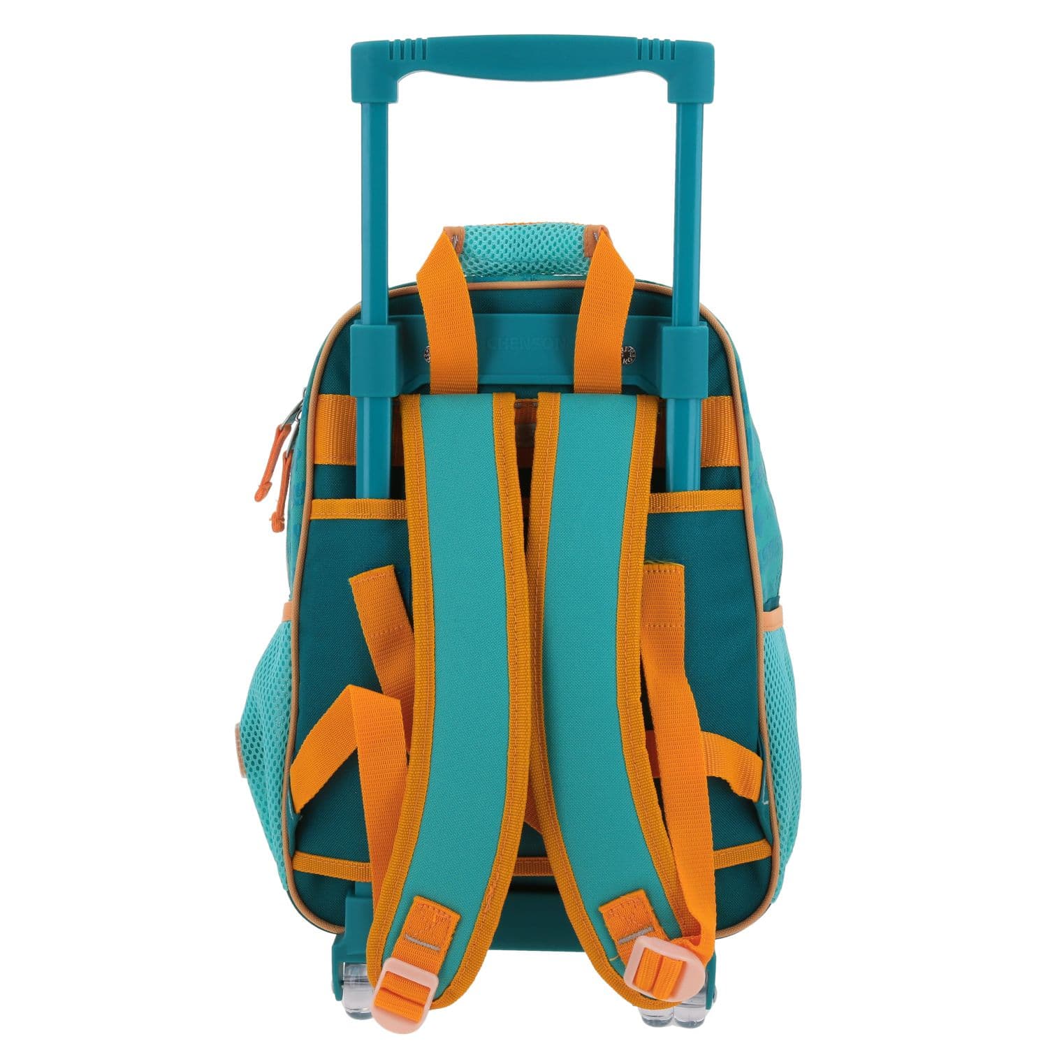 Mochila con Ruedas Princesas by Chenson Turquesa para Niña - Divertida y Segura 4