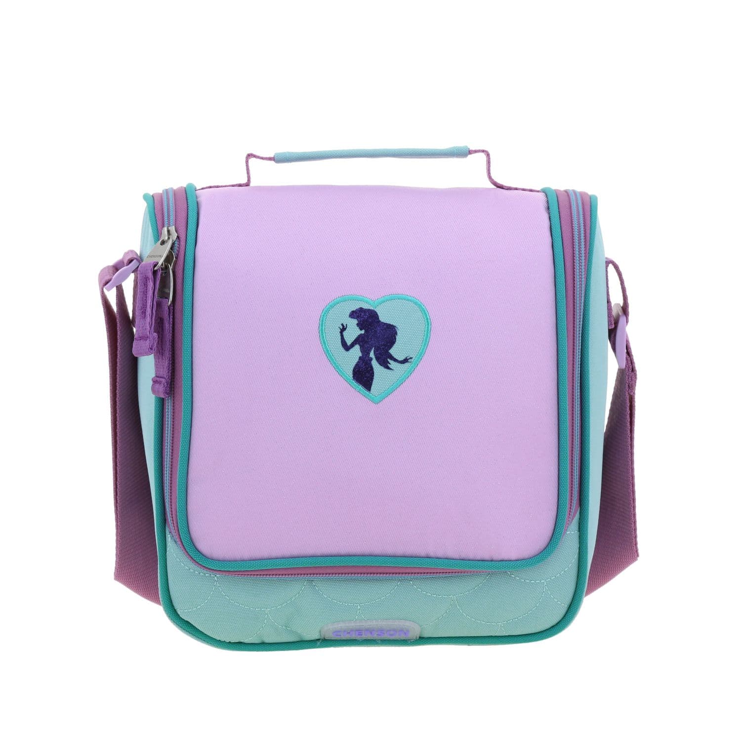 Lonchera escolar térmica Princesas by Chenson Turquesa para niña