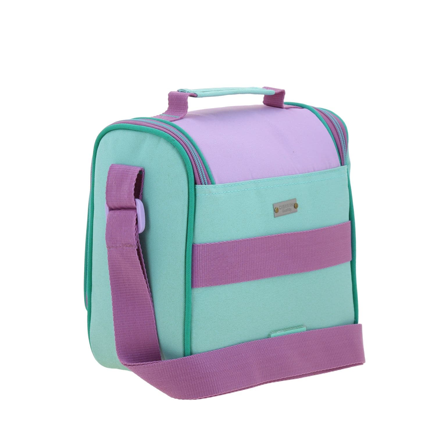 Lonchera escolar térmica Princesas by Chenson Turquesa para niña 3