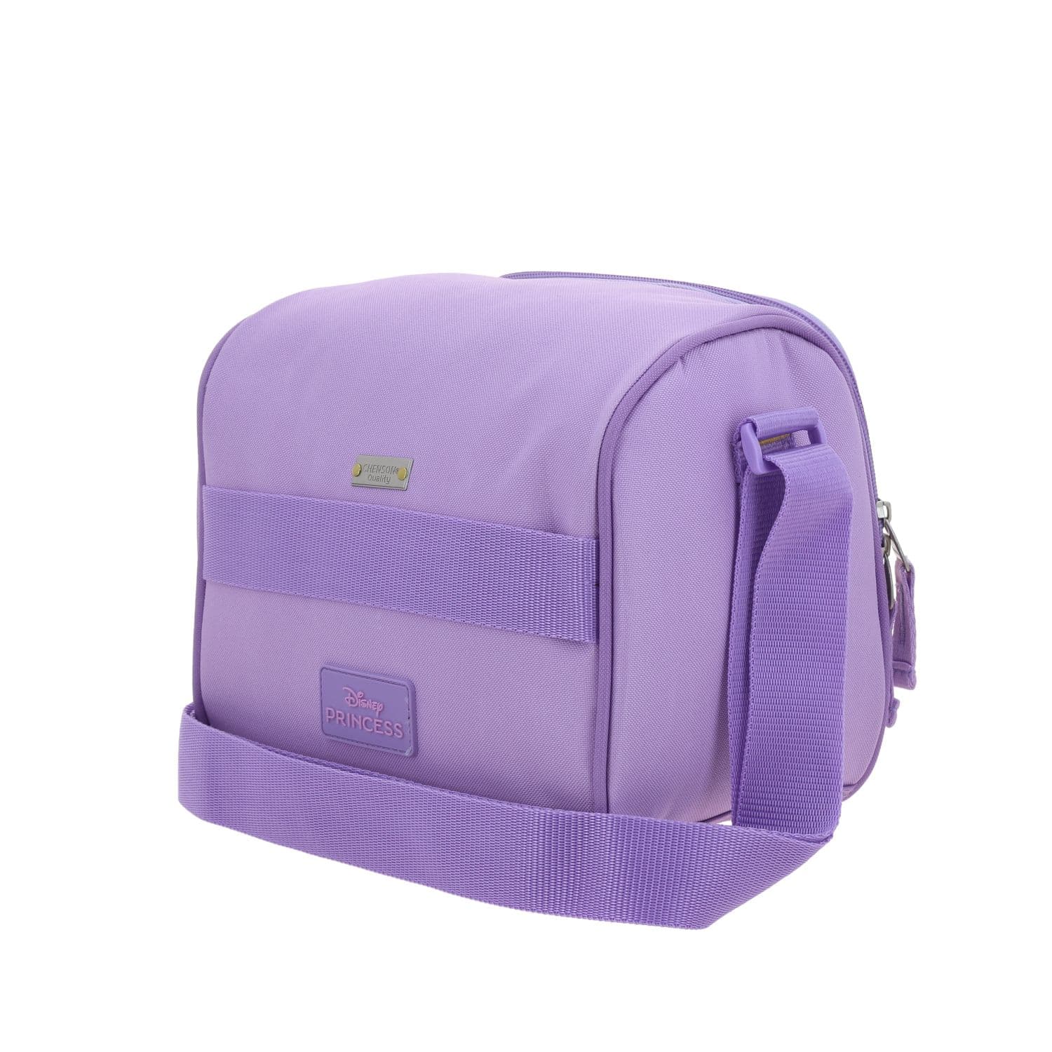 Lonchera escolar Princesas by Chenson Violeta con forro térmico 5