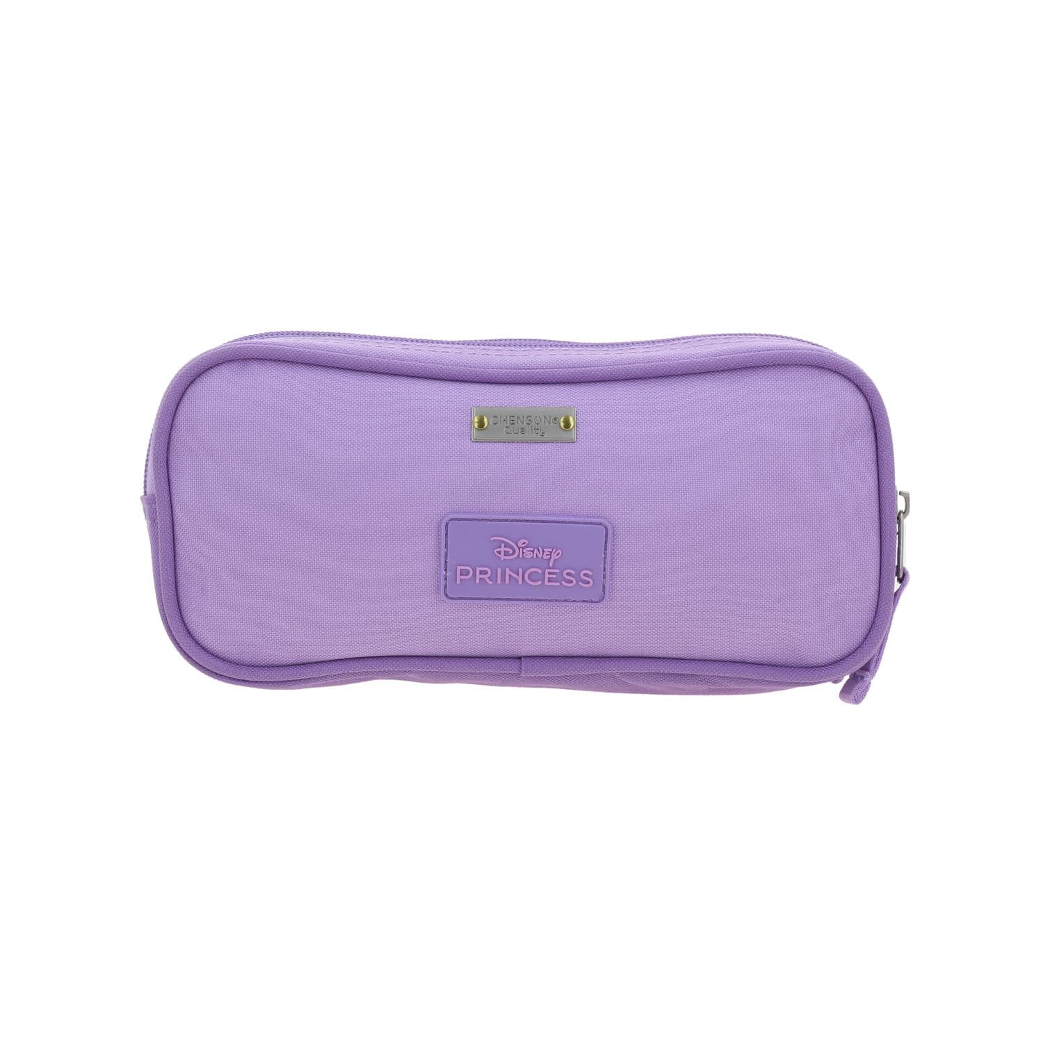 Lapicera escolar para niña Princesas by Chenson Violeta Doble Compartimento 4