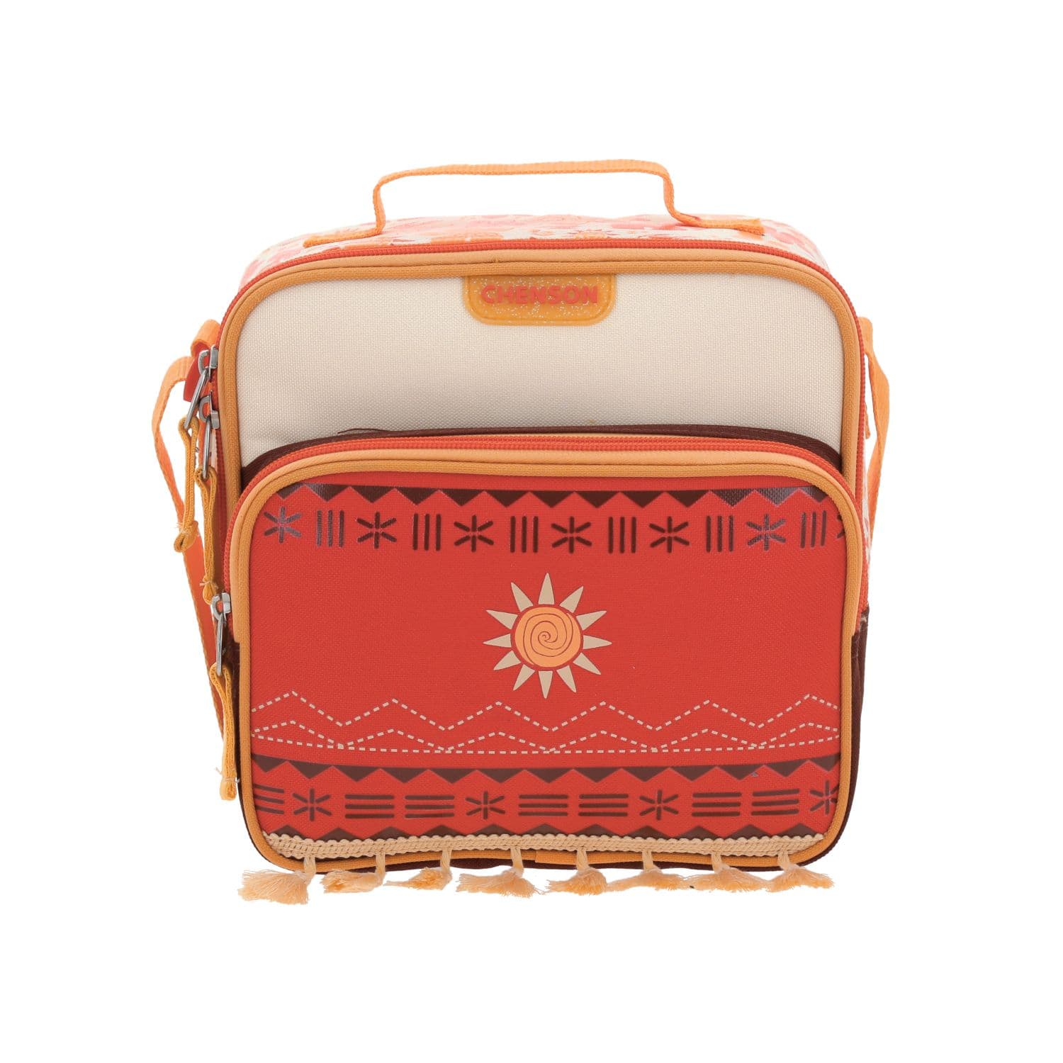 Lonchera escolar térmica Princesas by Chenson Beige para niña - Duradera y divertida