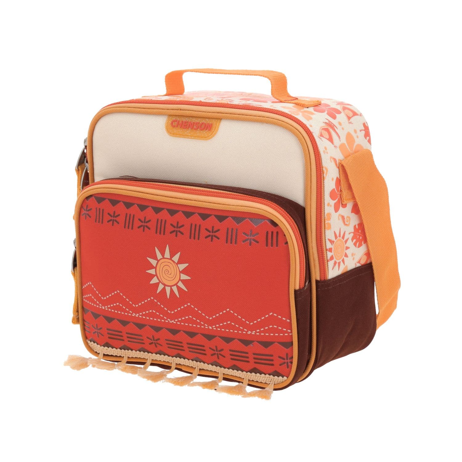 Lonchera escolar térmica Princesas by Chenson Beige para niña - Duradera y divertida 2