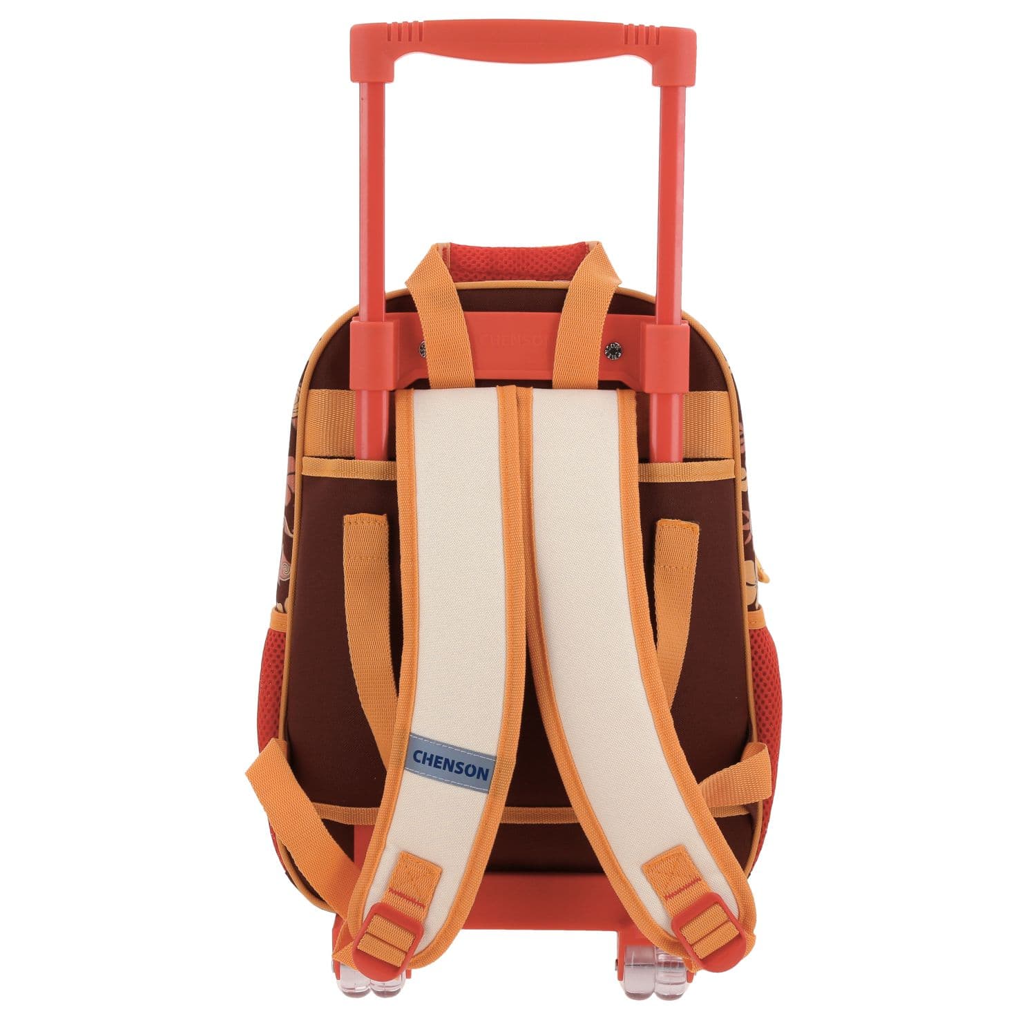 Mochila con Ruedas Princesas by Chenson Beige para Niña - Divertida y Segura 4