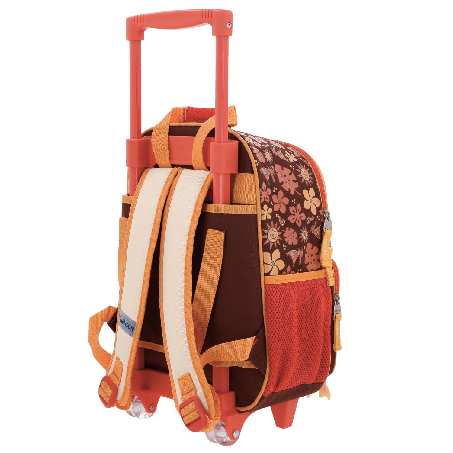 Mochila con Ruedas Princesas by Chenson Beige para Niña - Divertida y Segura 5