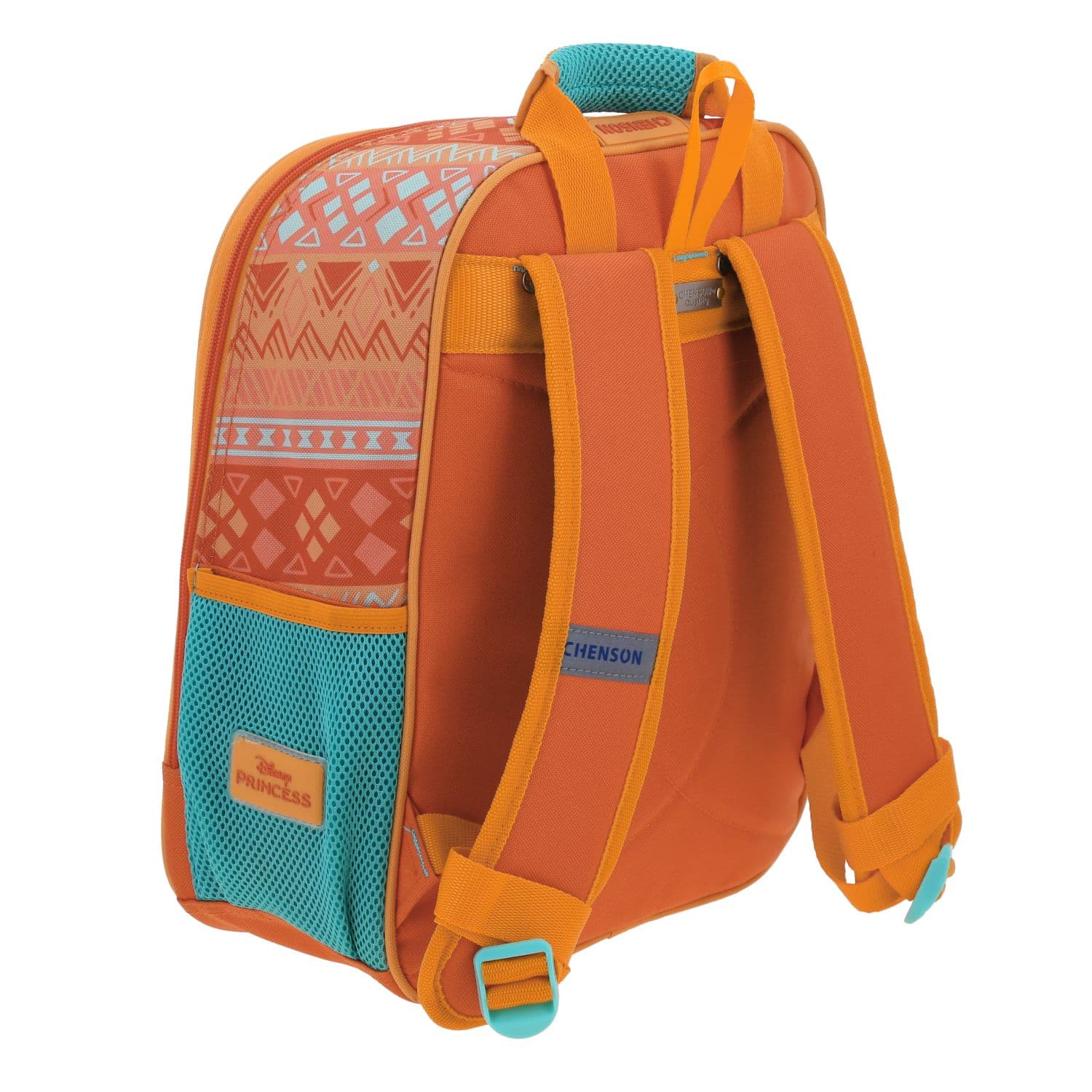 Mochila kinder para niña Princesas by Chenson color naranja | Duradera y divertida 3