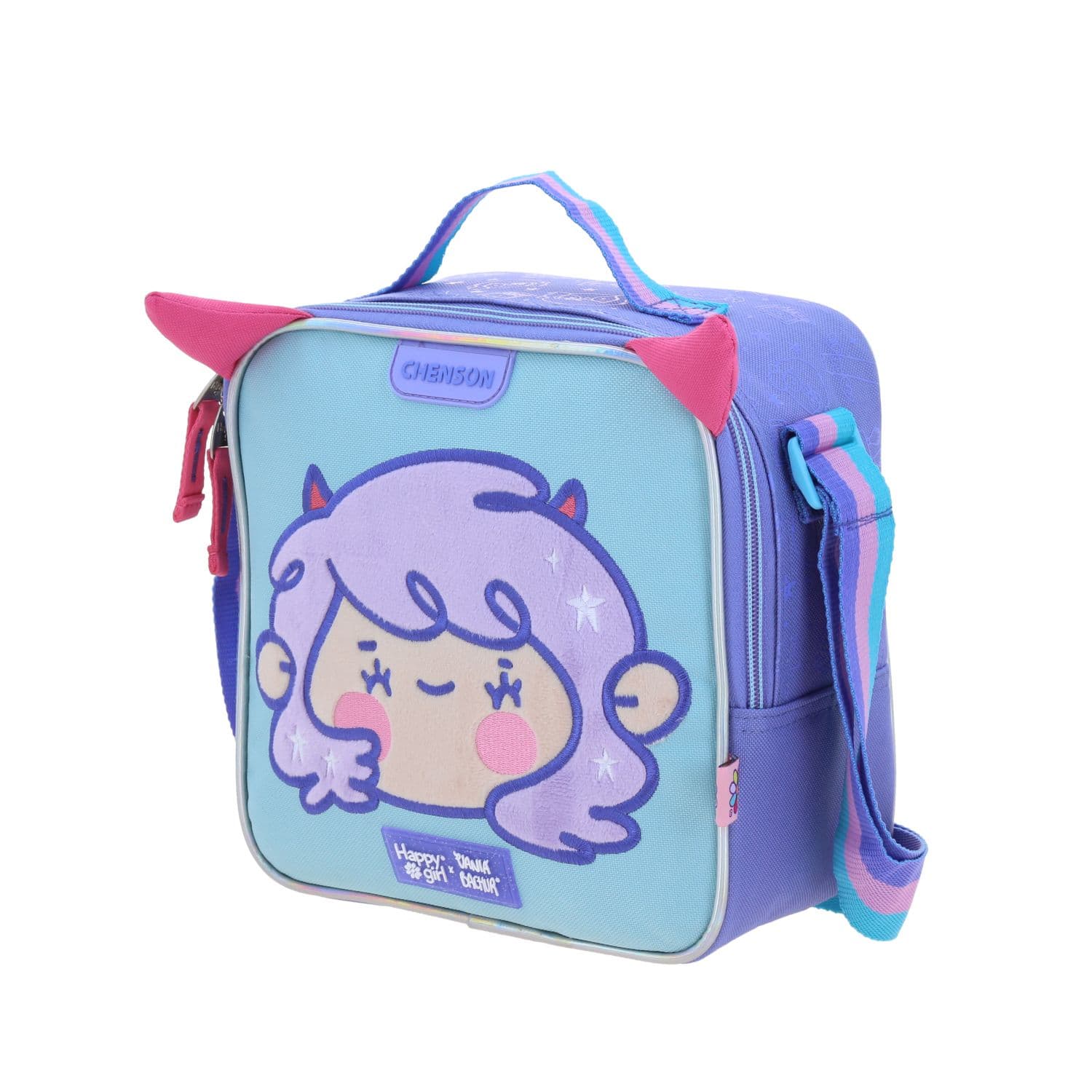 Lonchera escolar Vania Bachur Uva - Térmica y divertida para niñas 2