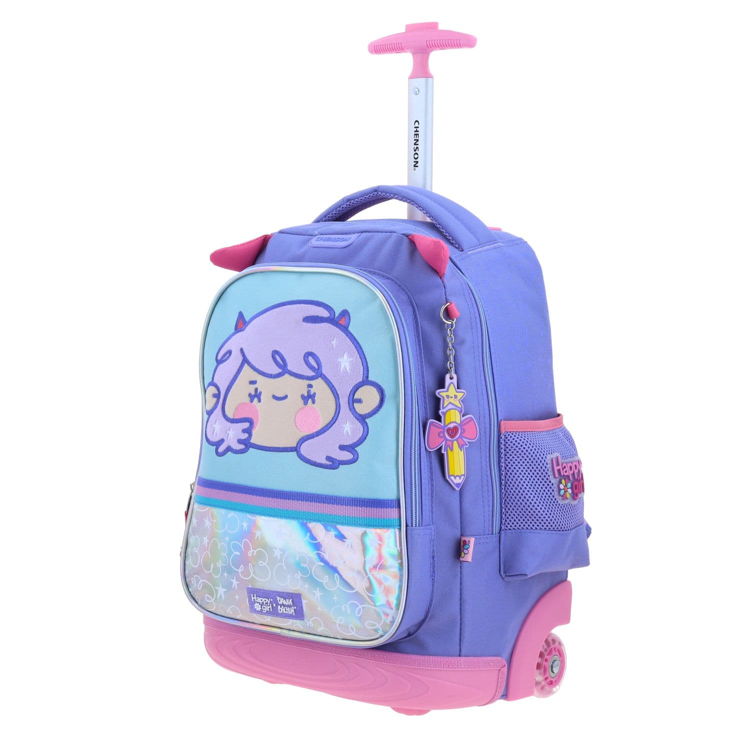 Mochila con Ruedas Vania Bachur Uva para Niña - Divertida y Duradera 2