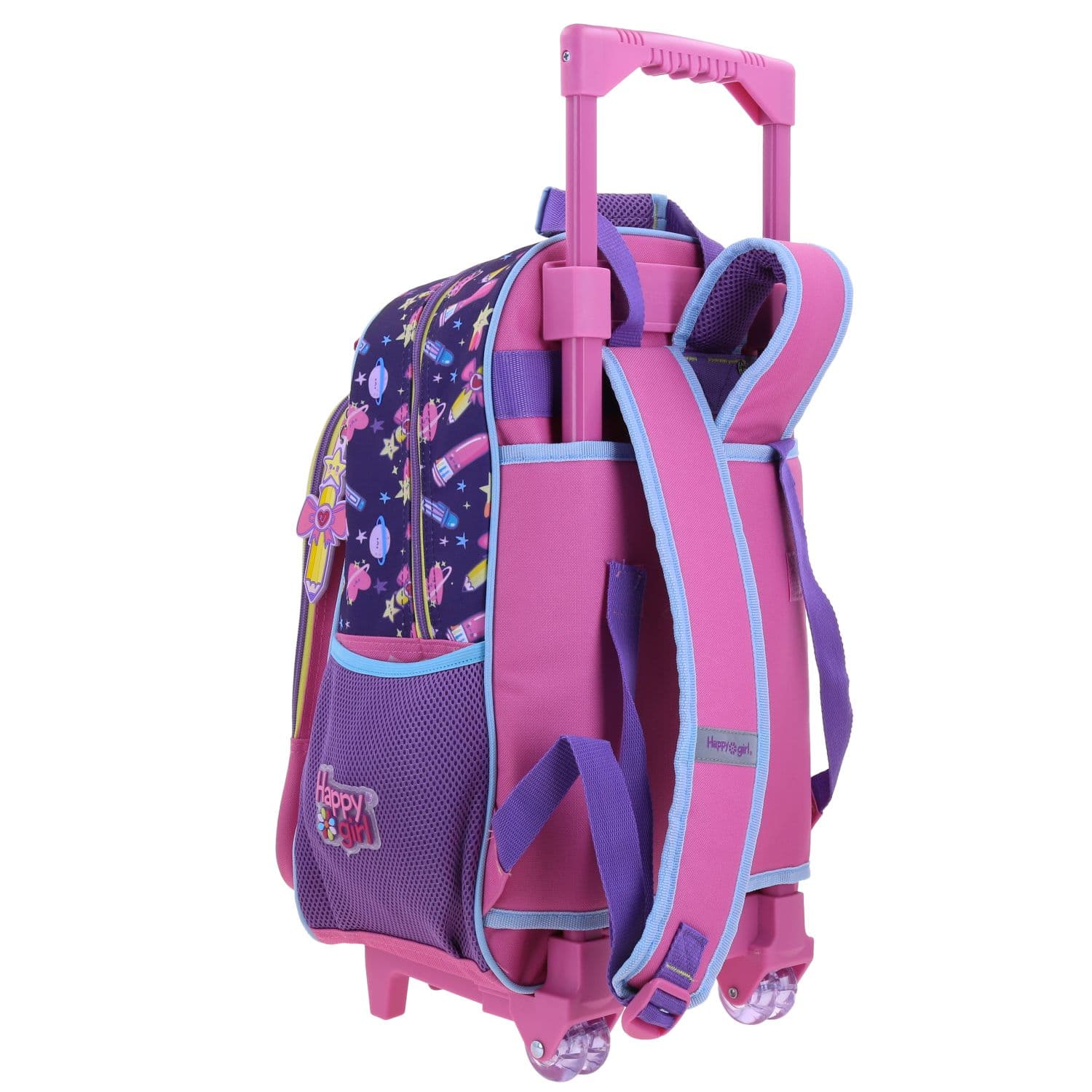 Mochila con Ruedas Rosa para Niña Vania Bachur by Chenson - Divertida y Duradera 3
