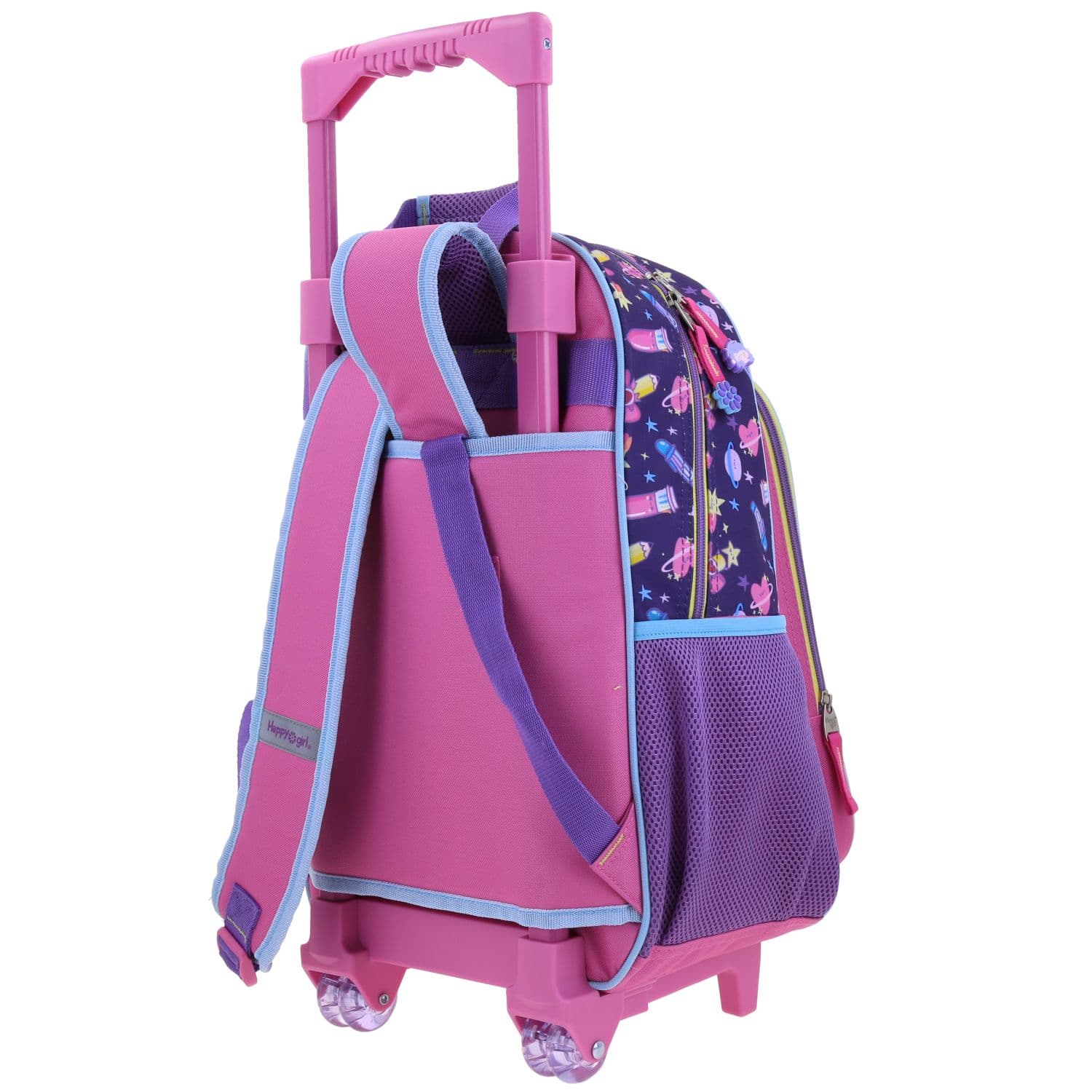 Mochila con Ruedas Rosa para Niña Vania Bachur by Chenson - Divertida y Duradera 5