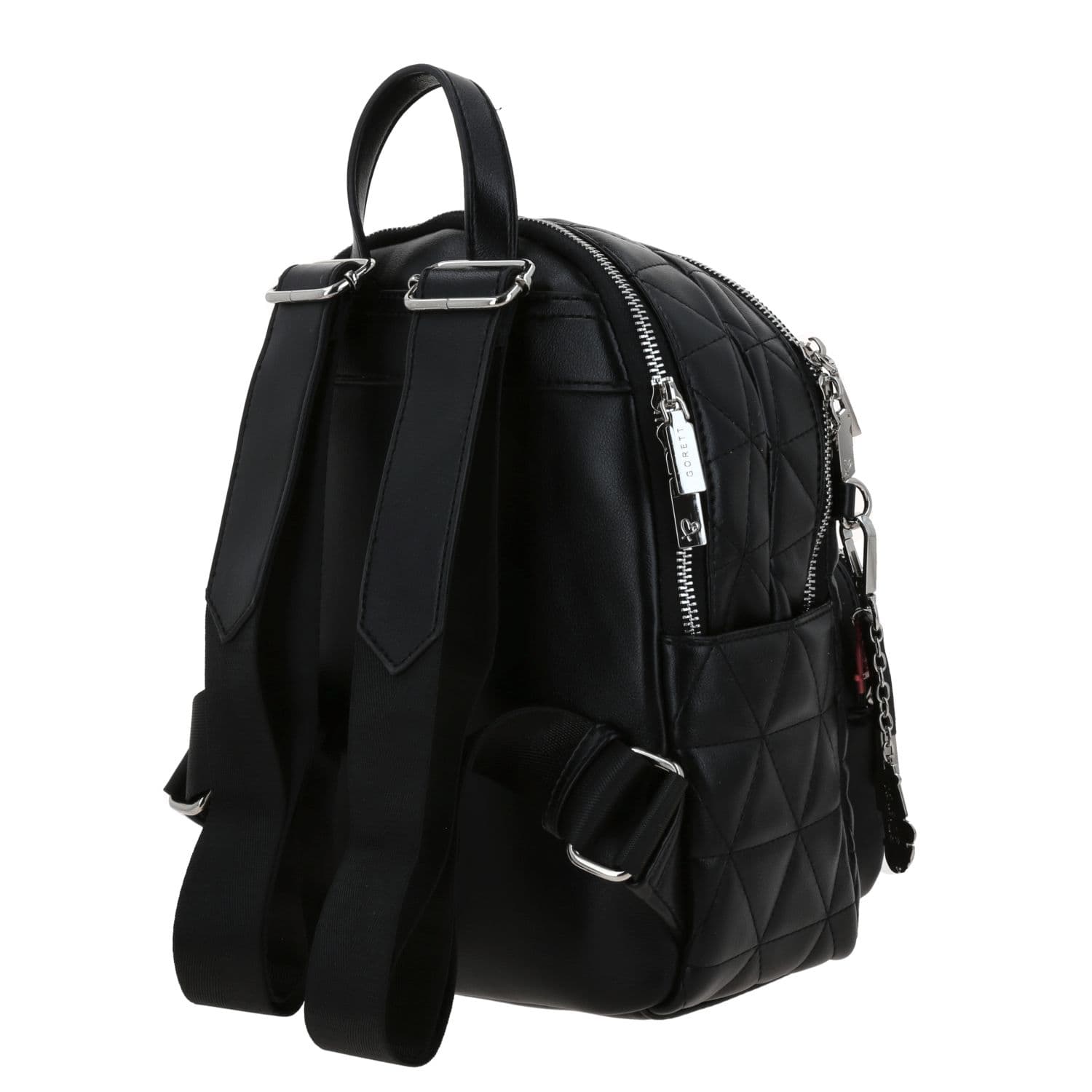 Mochila juvenil negra Villanas by Chenson con doble compartimento 5