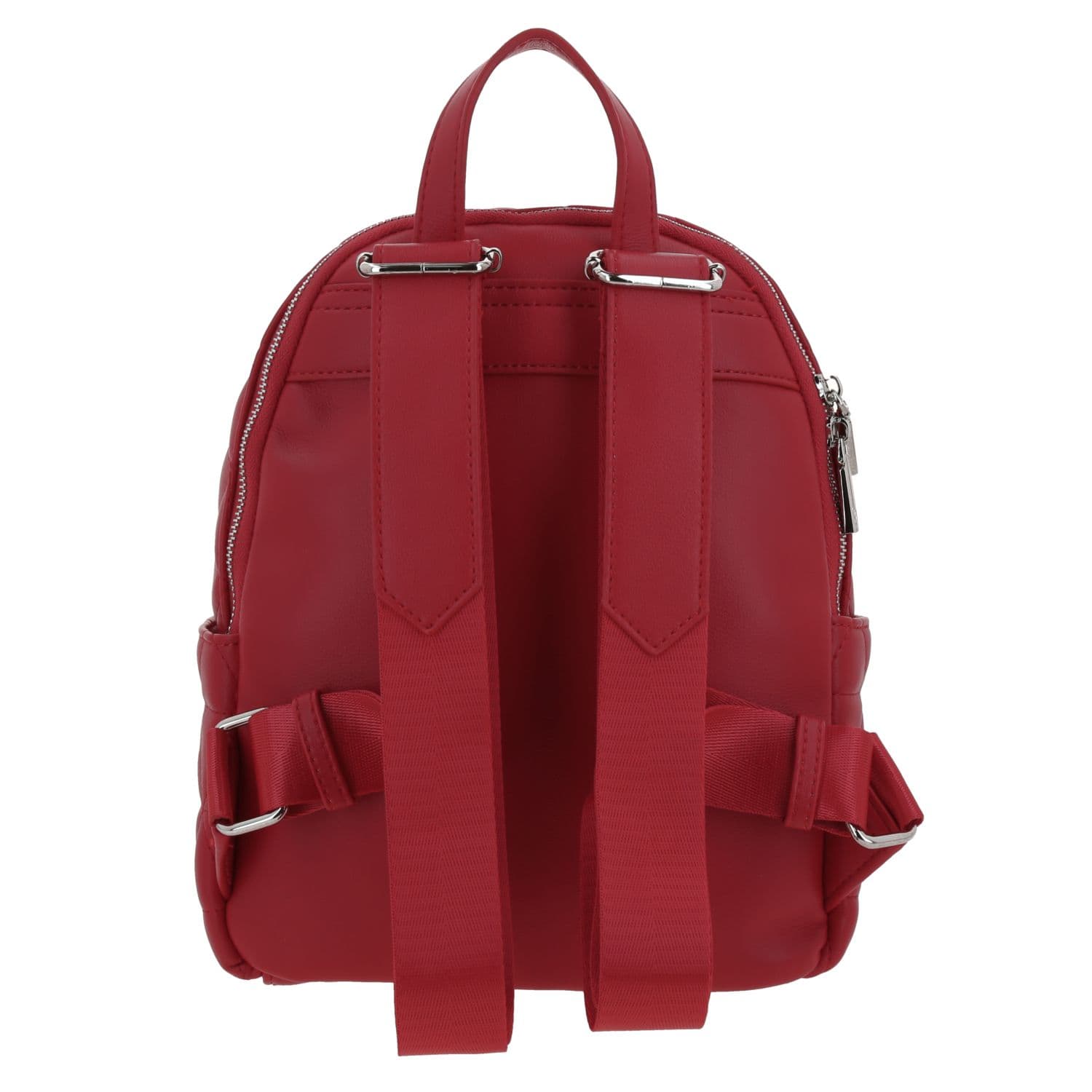 Mochila juvenil roja Villanas by Chenson con doble compartimento 4