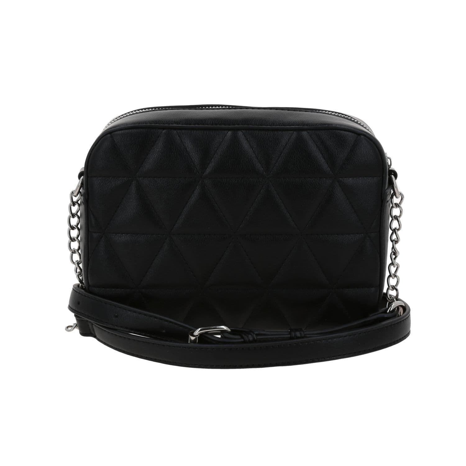 Bolsa de Lado Villanas by Chenson Negro con Bolsillo Frontal 4