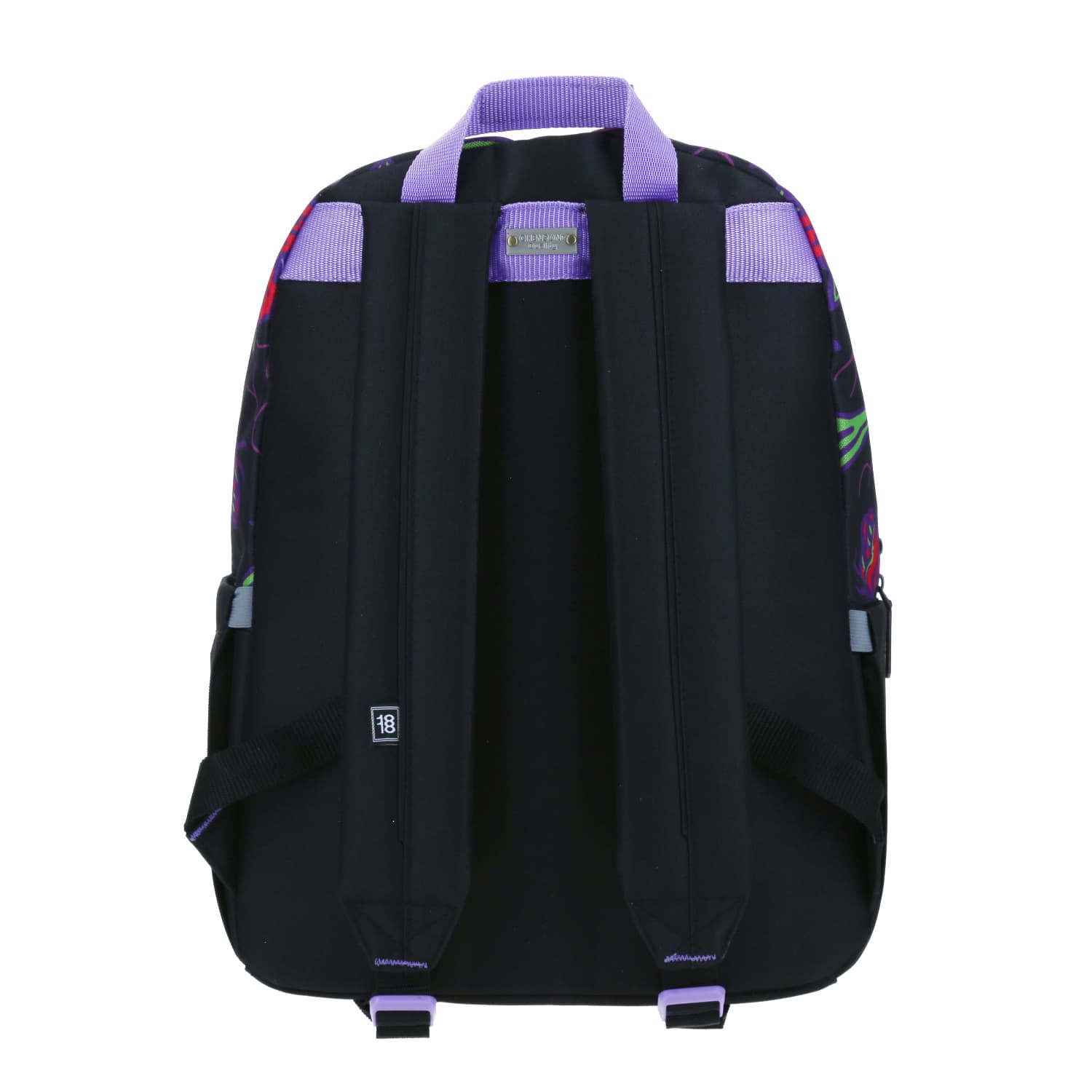 Mochila juvenil Villanas by Chenson negra con amplio compartimento 5