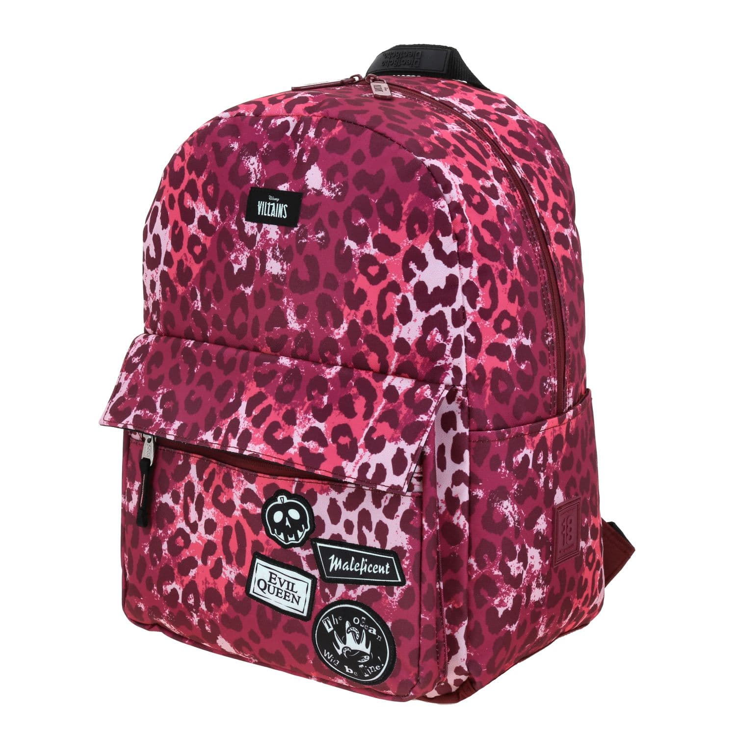 Mochila juvenil magenta Villanas by Chenson con amplio compartimento 2