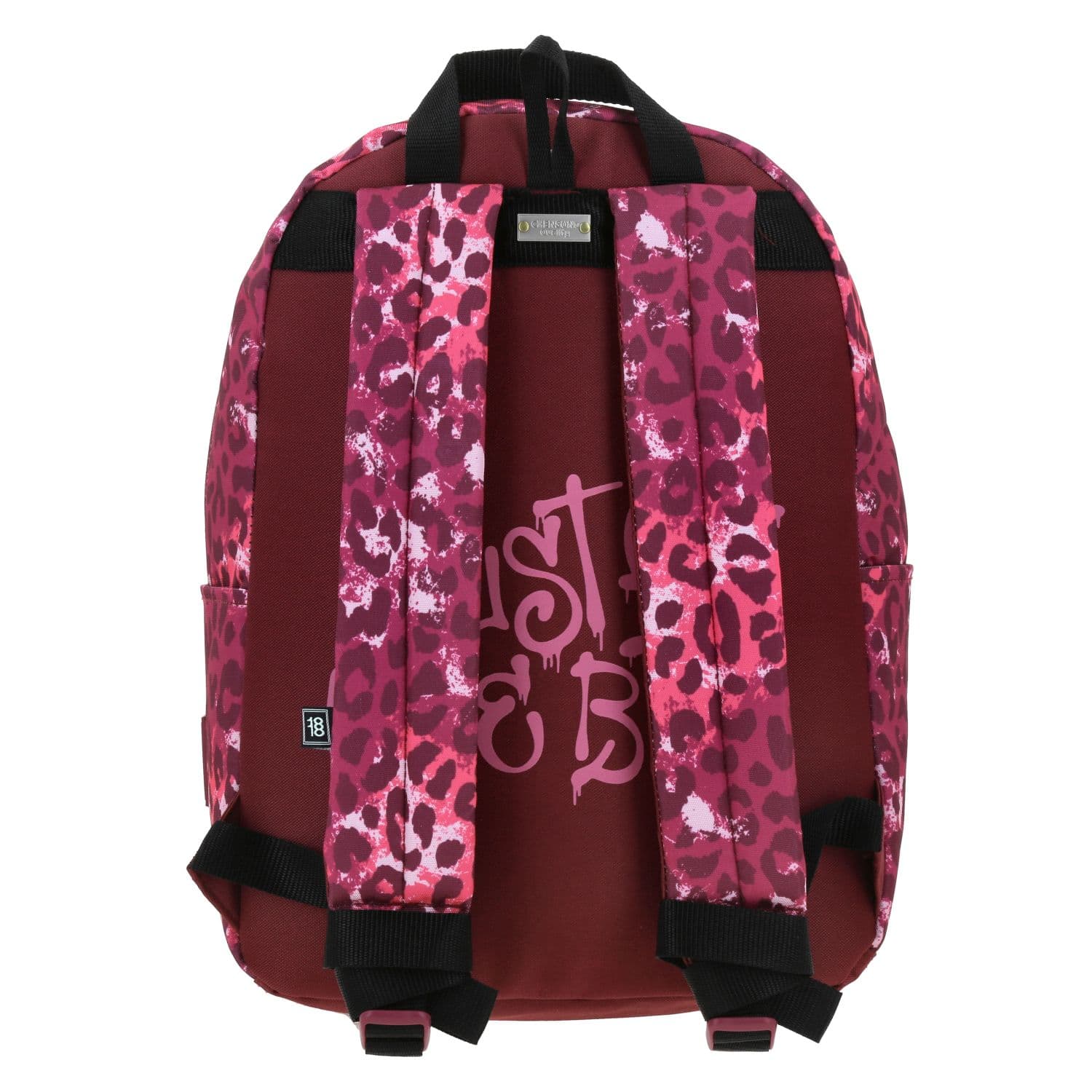 Mochila juvenil magenta Villanas by Chenson con amplio compartimento 4