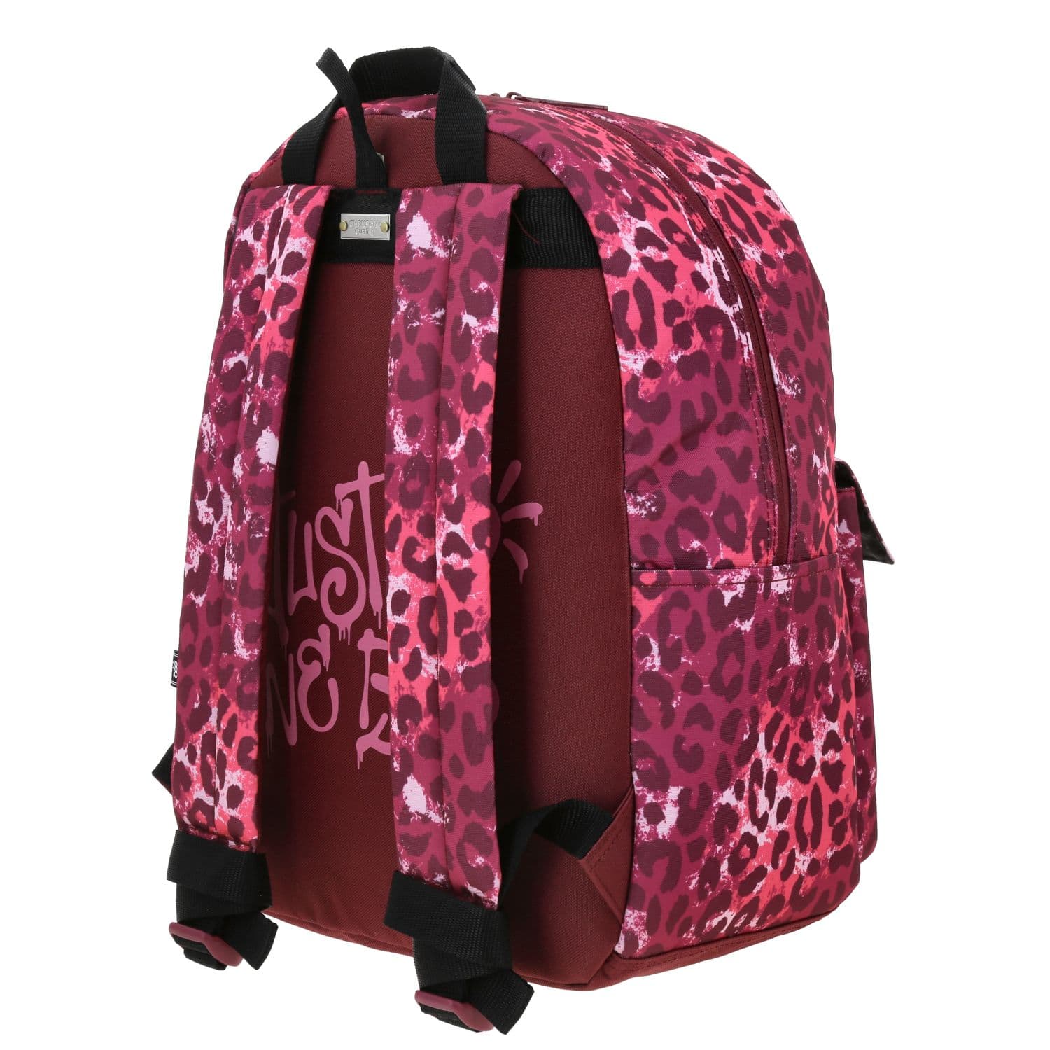 Mochila juvenil magenta Villanas by Chenson con amplio compartimento 5