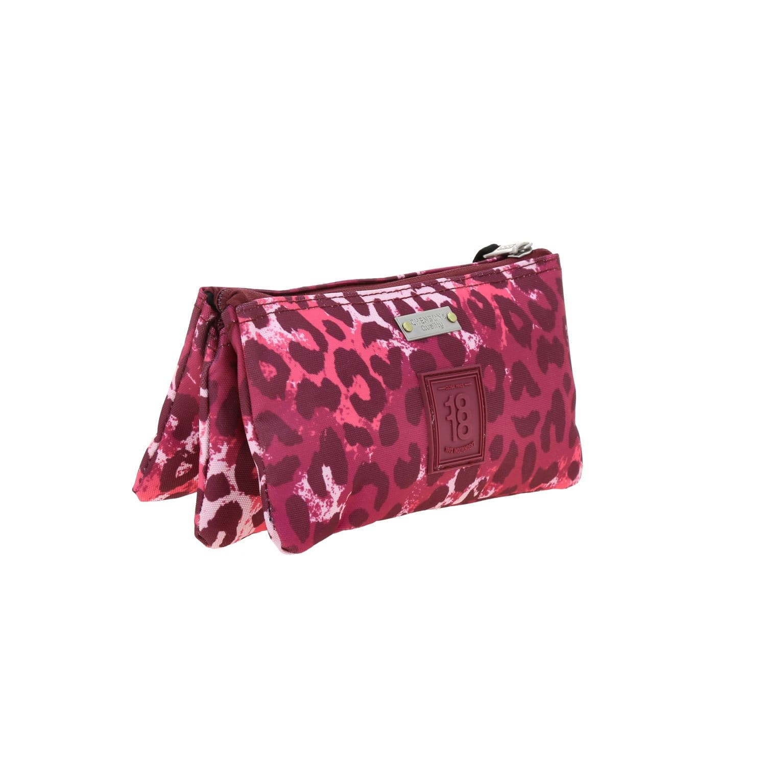 Lapicera escolar Villanas by Chenson Magenta con compartimento seguro 3