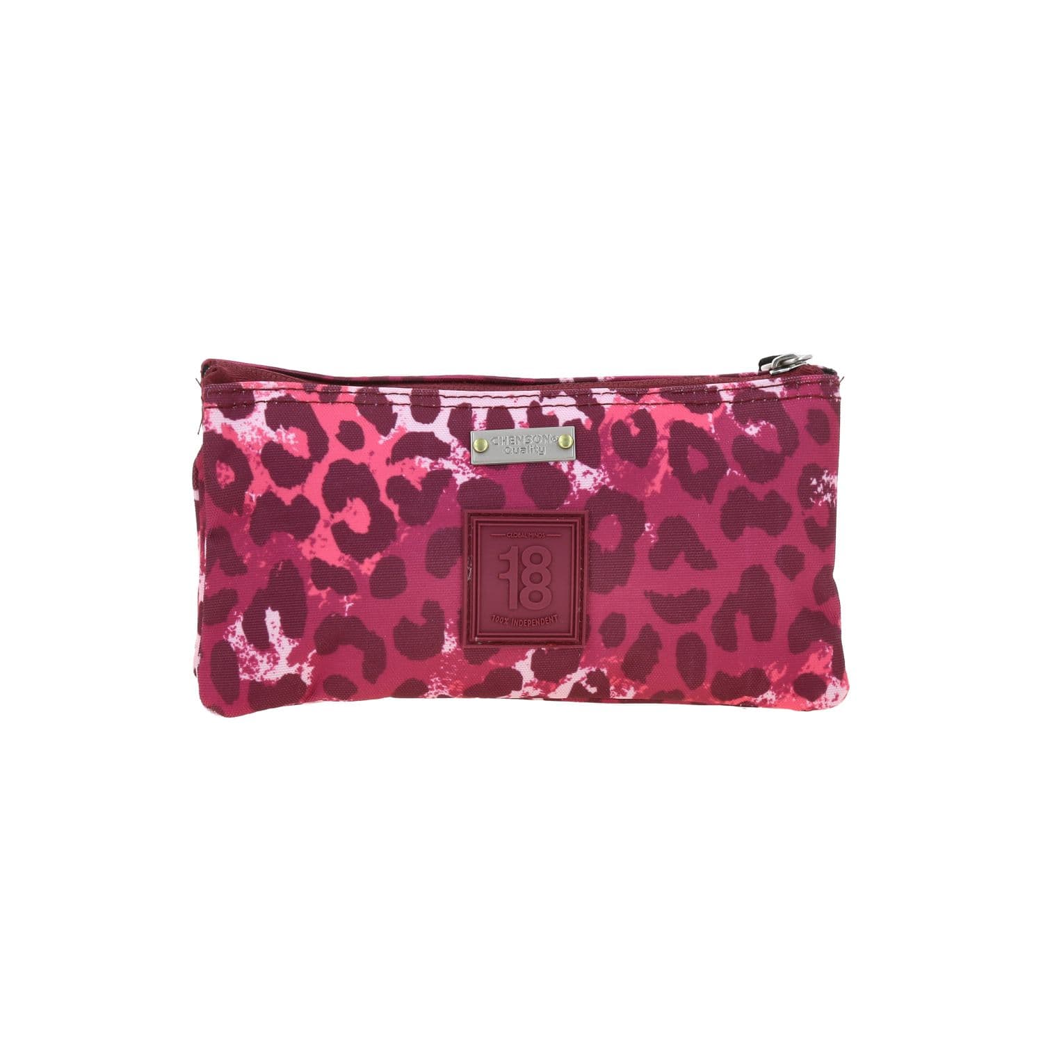 Lapicera escolar Villanas by Chenson Magenta con compartimento seguro 4