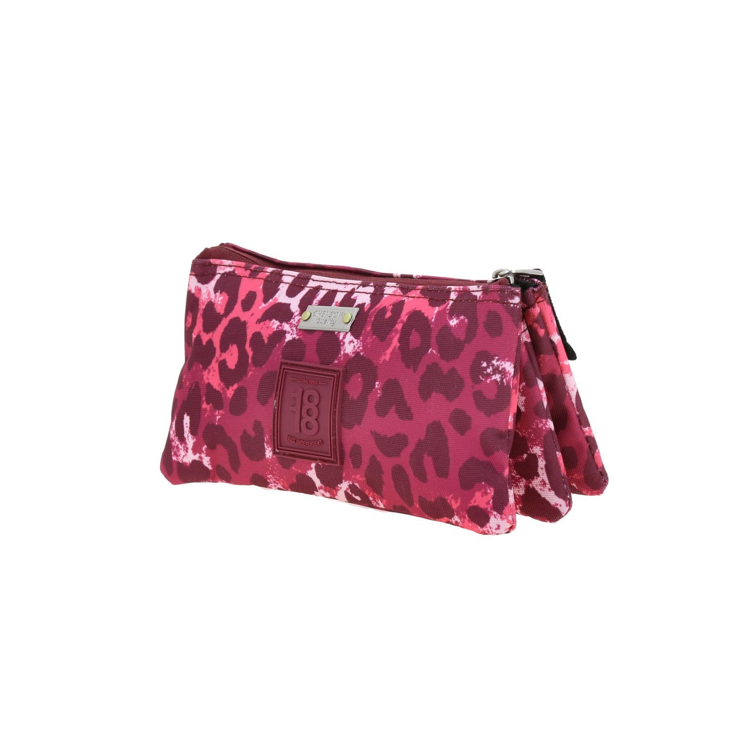 Lapicera escolar Villanas by Chenson Magenta con compartimento seguro 5