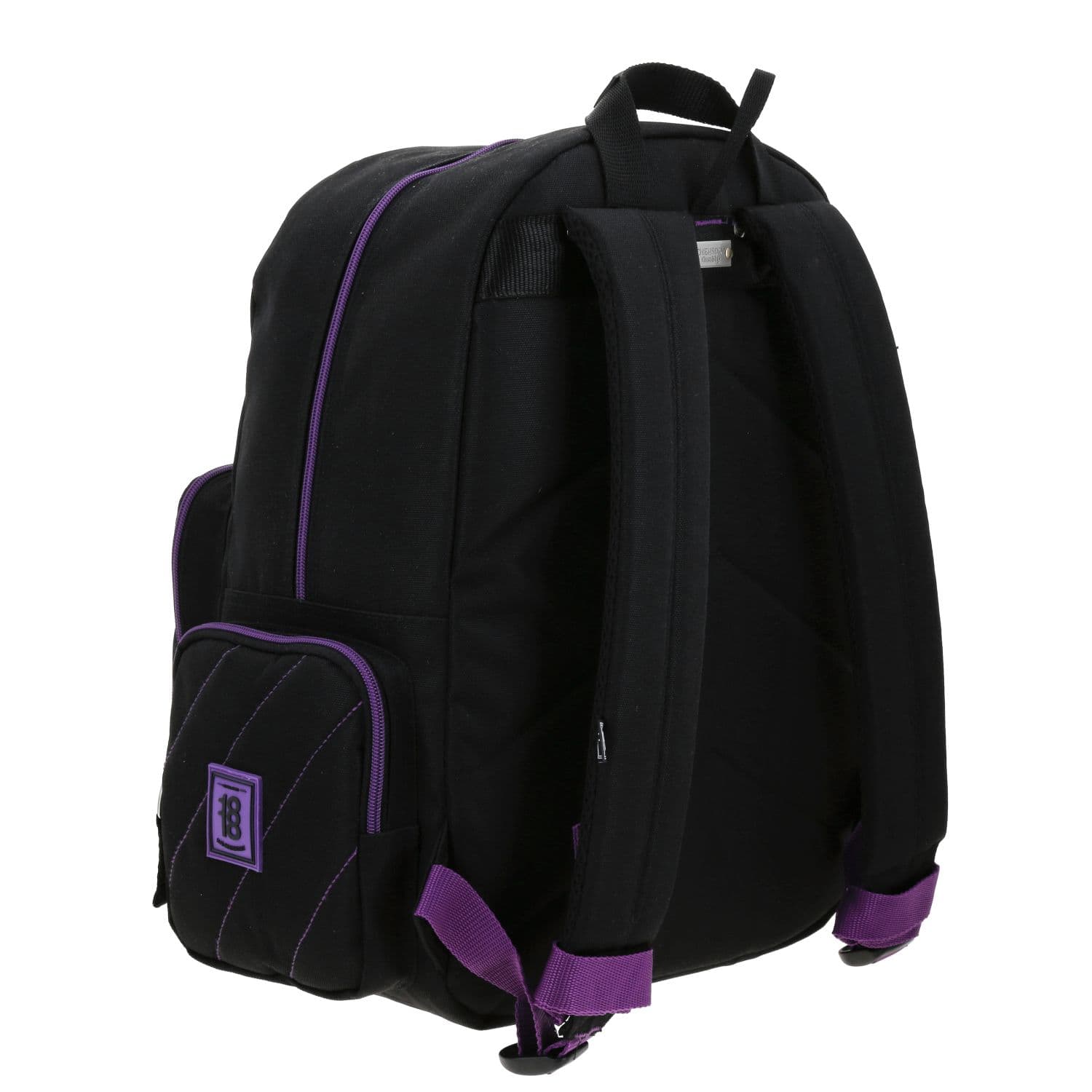 Mochila juvenil Villanas by Chenson negra con amplio compartimento 3