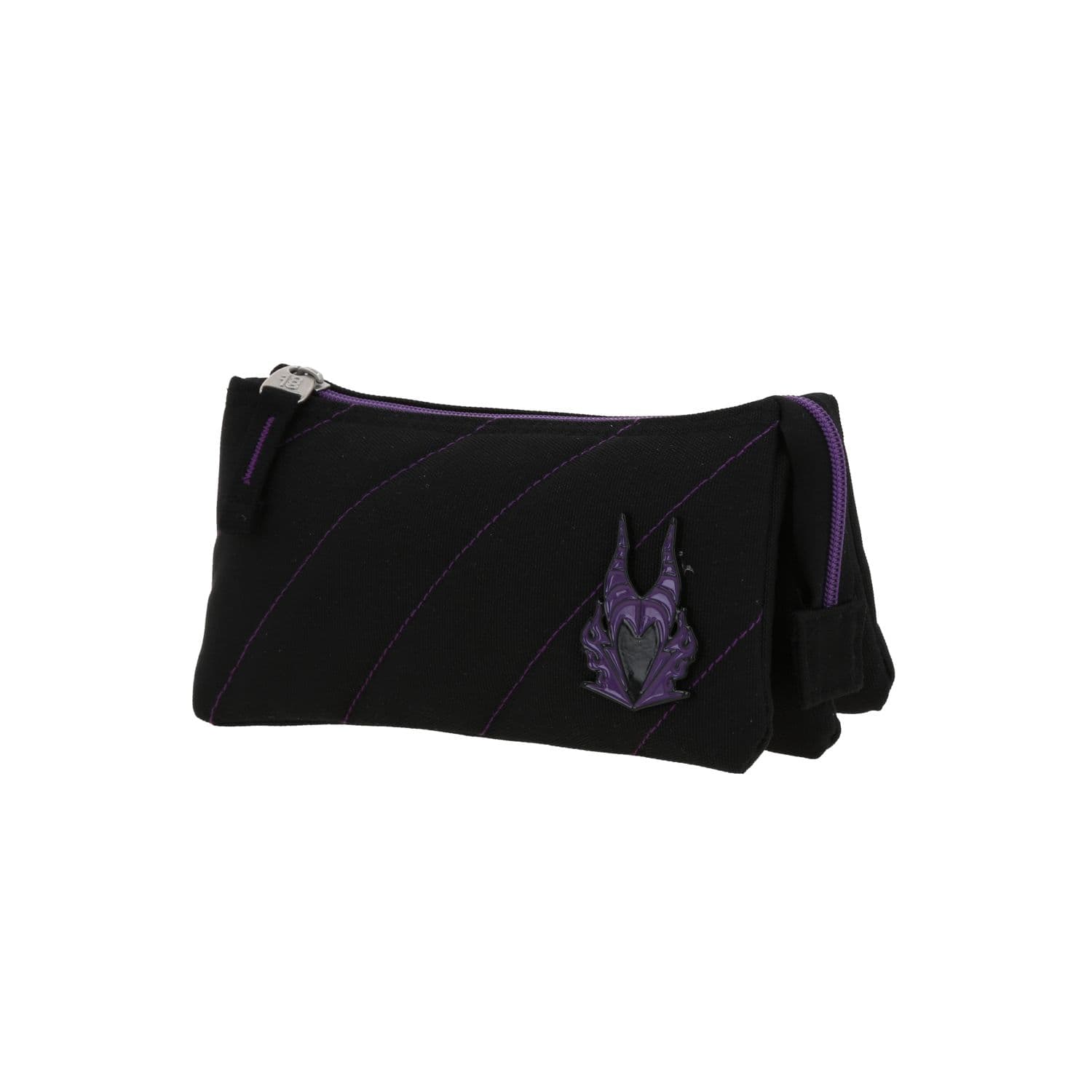 Lapicera Villanas by Chenson Negra con Triple Compartimento para Estudiantes 2