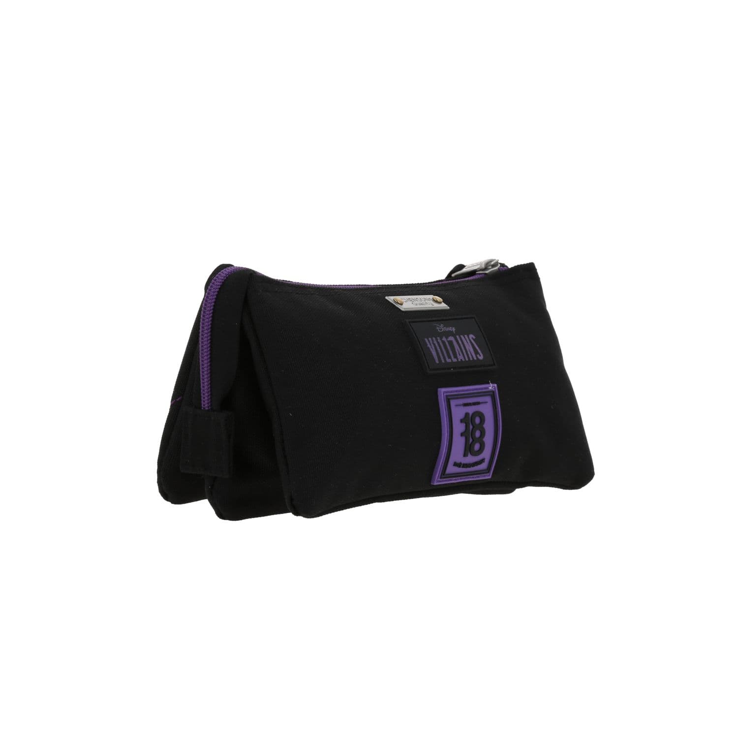 Lapicera Villanas by Chenson Negra con Triple Compartimento para Estudiantes 3