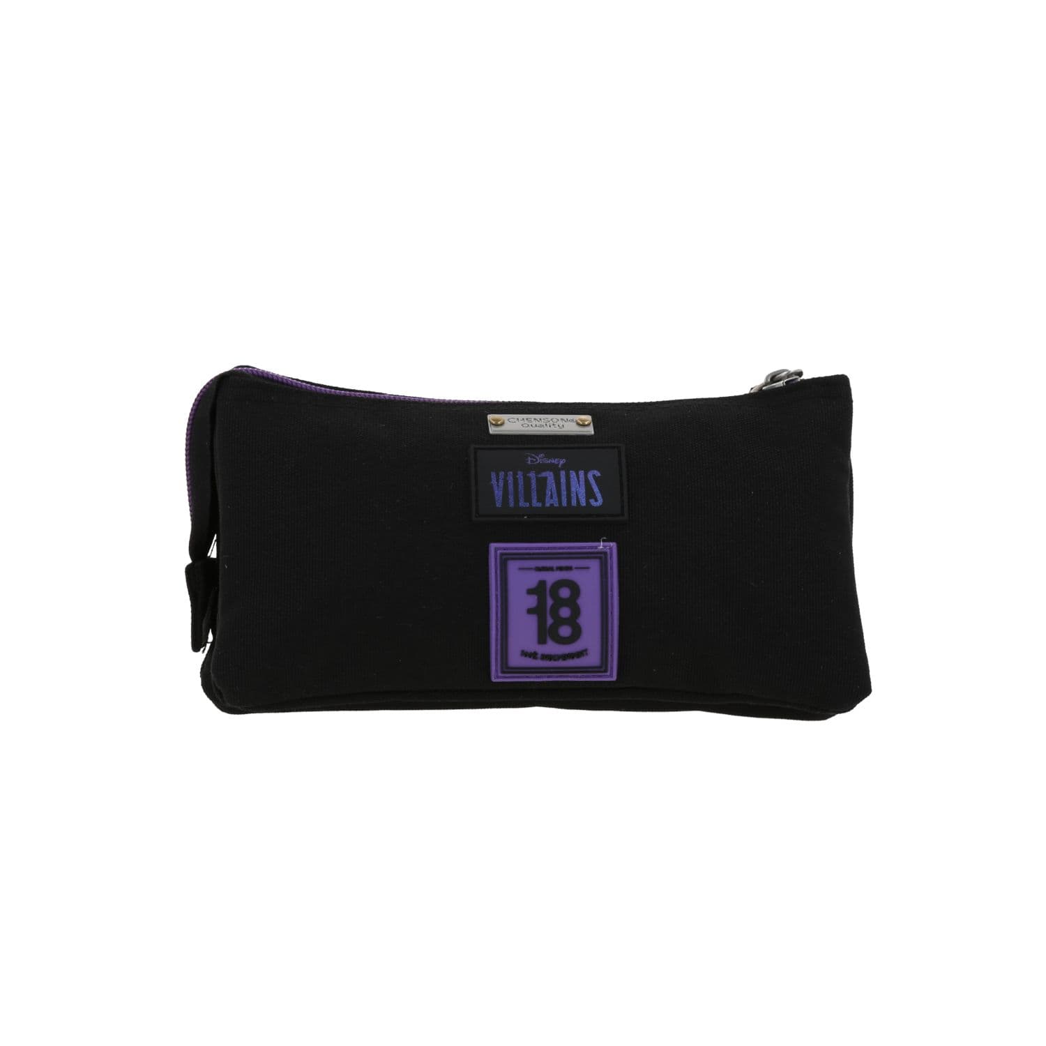 Lapicera Villanas by Chenson Negra con Triple Compartimento para Estudiantes 4