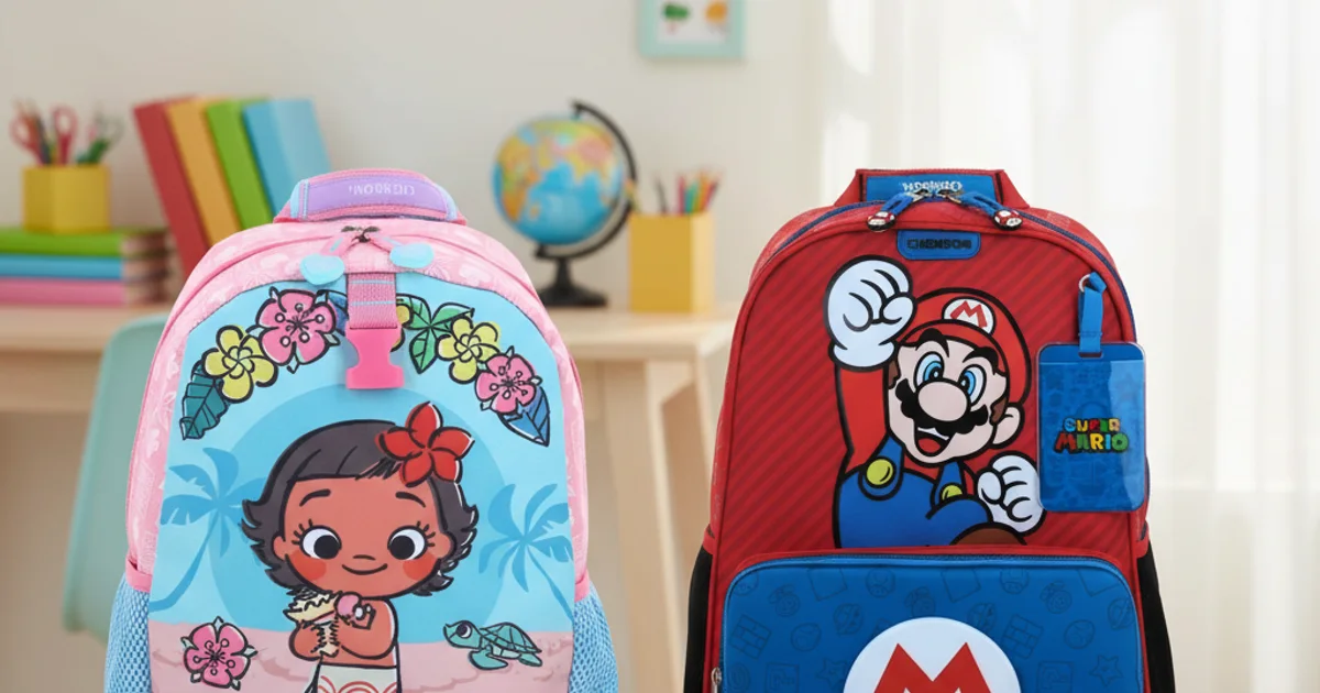 Personajes de Moda 2026: Las Mochilas que tus Hijos van a Querer
